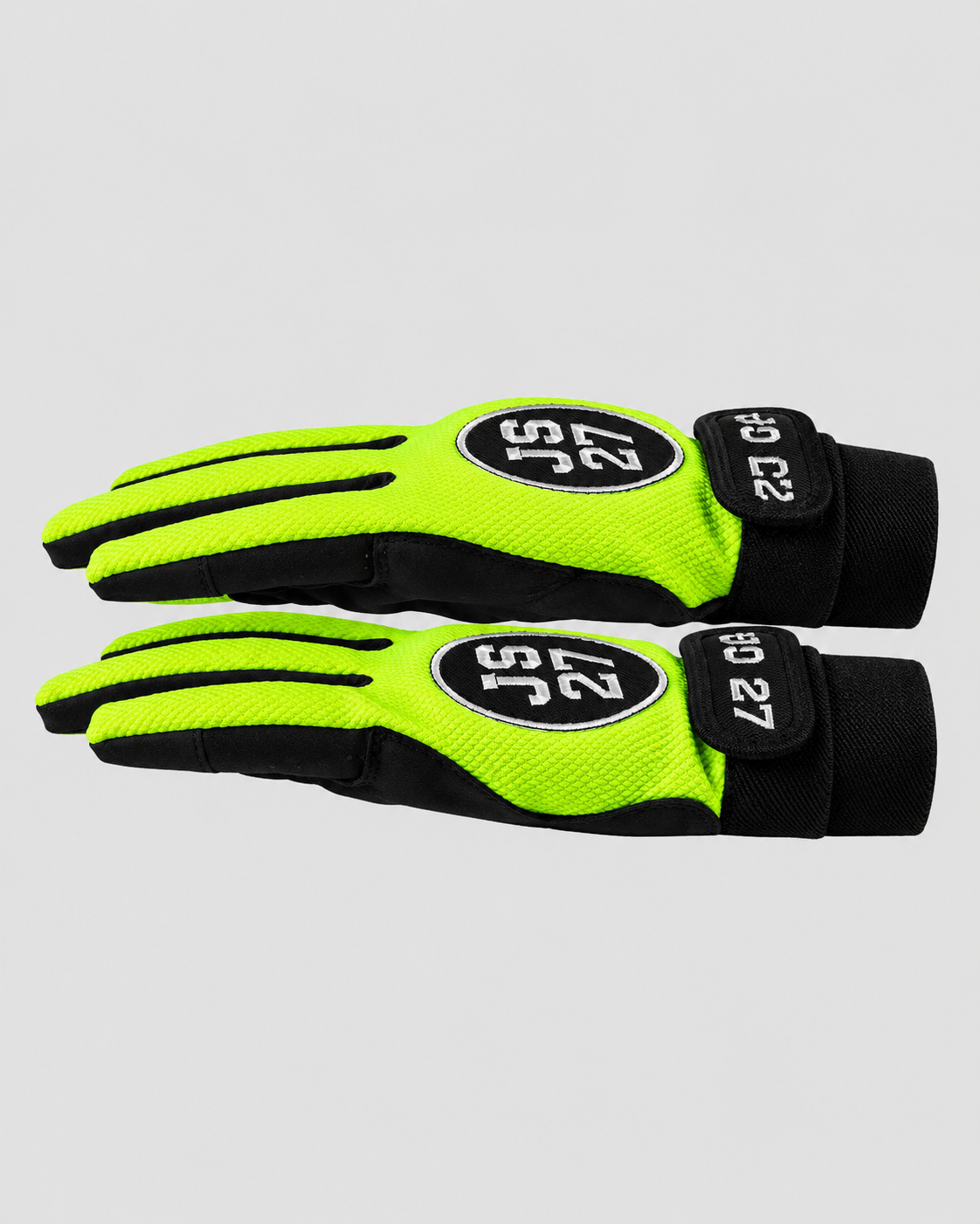 JSONS Sports JS27 Pro Grip Cricket Gloves – Neon Green