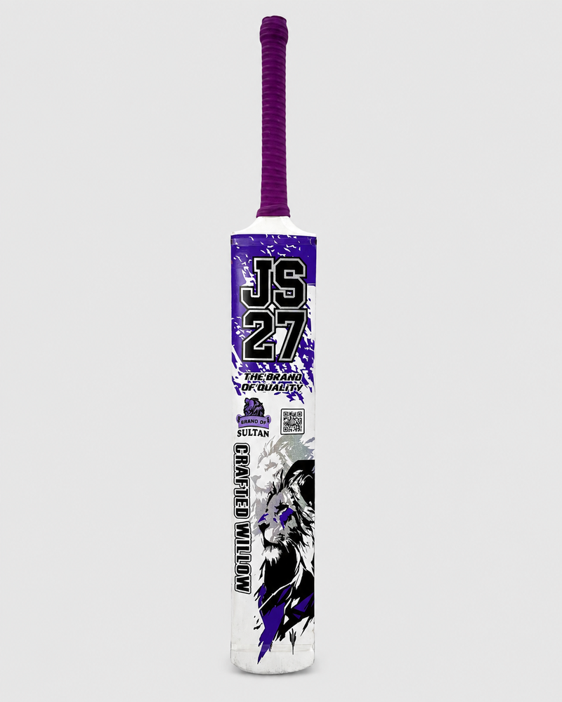 JSONS Sports Albisa Sri Lankan 4-Band Cane Handle Tape Ball Bat