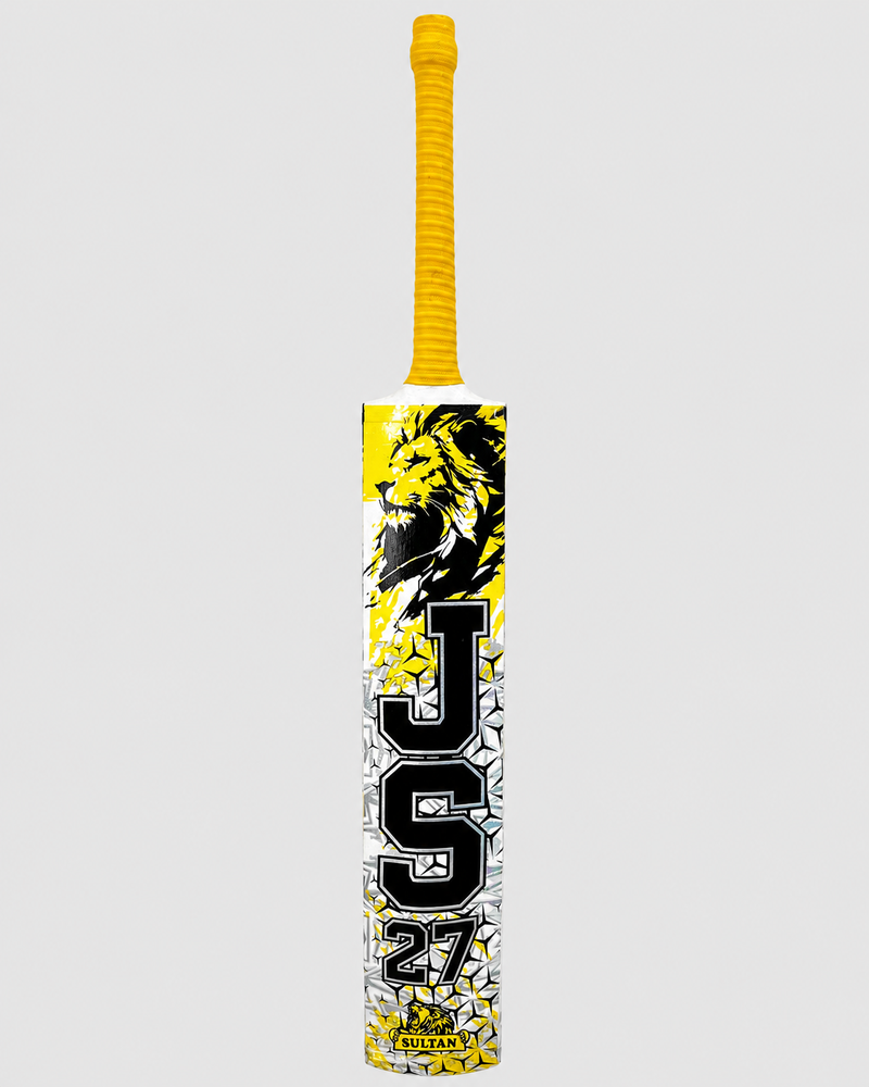 JSONS Sports Albisa Sri Lankan 4-Band Cane Handle Tape Ball Bat