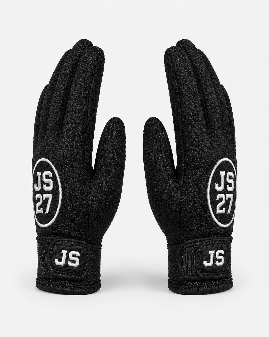 JSONS Sports JS27 Pro Grip Cricket Gloves – Black