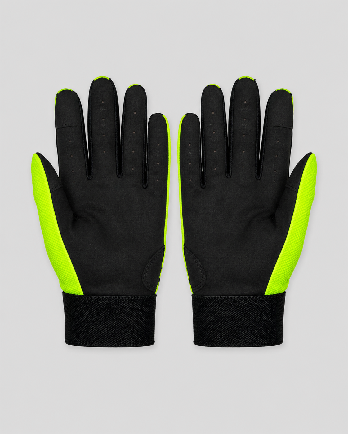 JSONS Sports JS27 Pro Grip Cricket Gloves – Neon Green